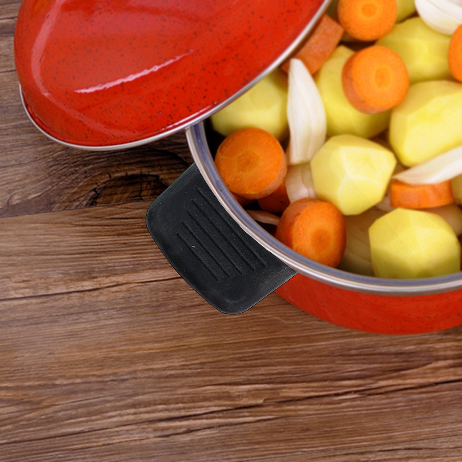 Premium Silicone Heat Resistant Pot Handle Cover For Cookware (1 Pc) Premium Silicone Heat Resistant Pot Handle Cover For Cookware (1 Pc)